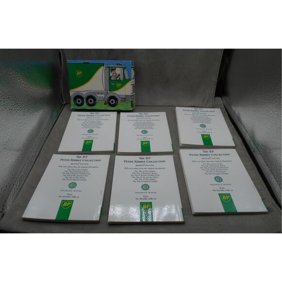 Vintage Beatrix Potter 6 Mini Book Collection BP Gas Promo 1990 Peter Rabbit - Picture 3 of 16